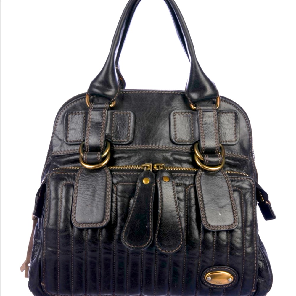 Chloe quilted leather bag